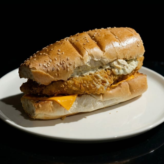 Classic Fish Sandwich.