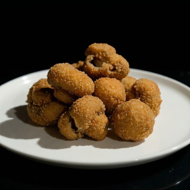 Fried Mushrooms.